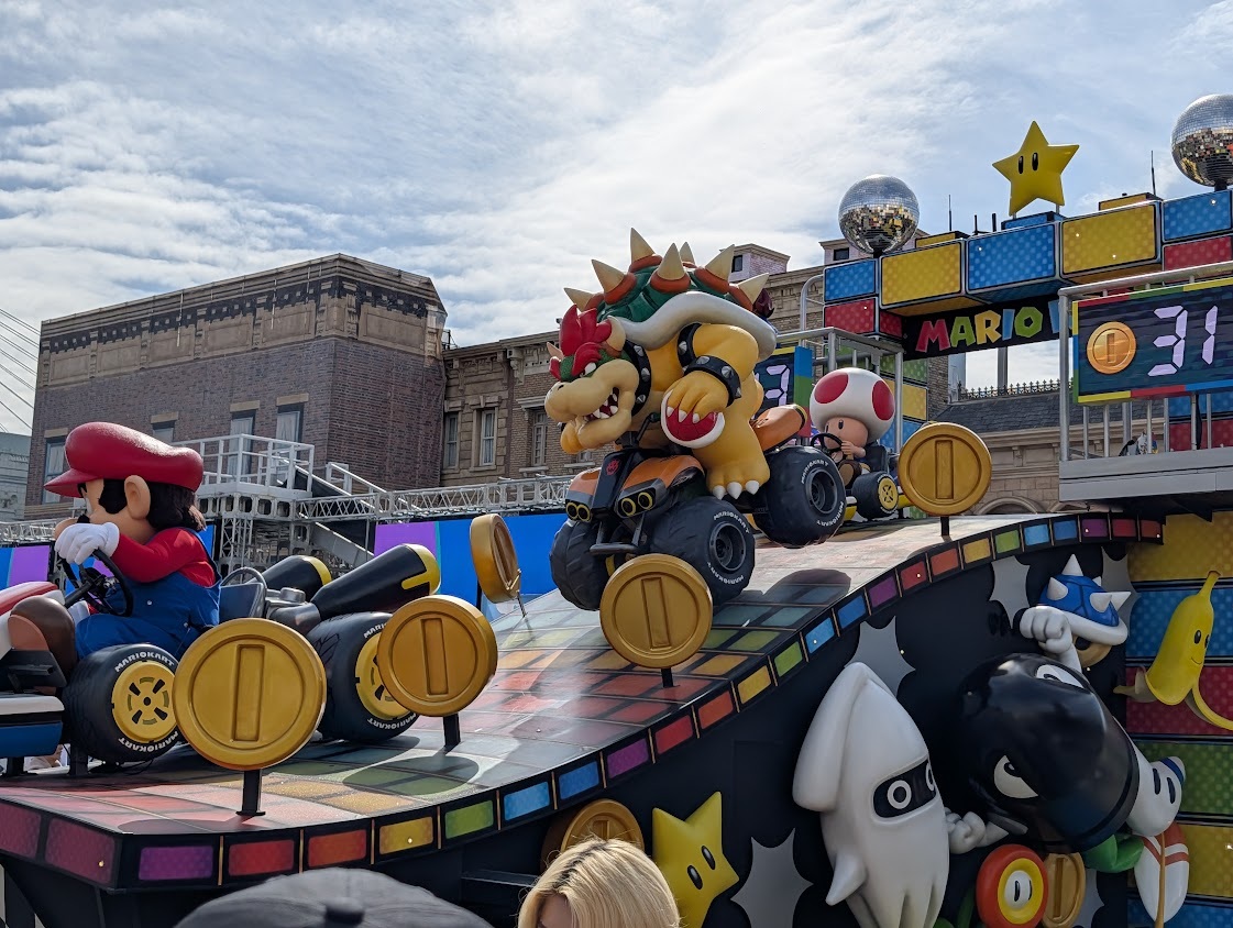 パレード スーパーマリオのフロート