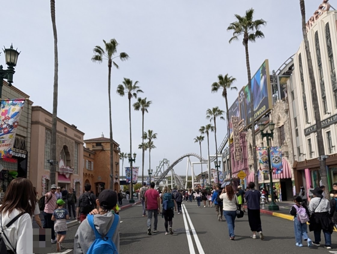 USJメインストリート（2日目）