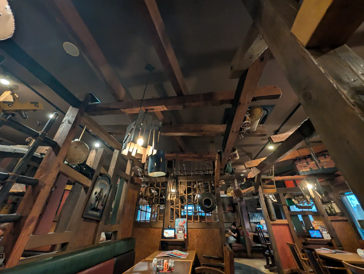 びっくりドンキー倉敷インター店の店内