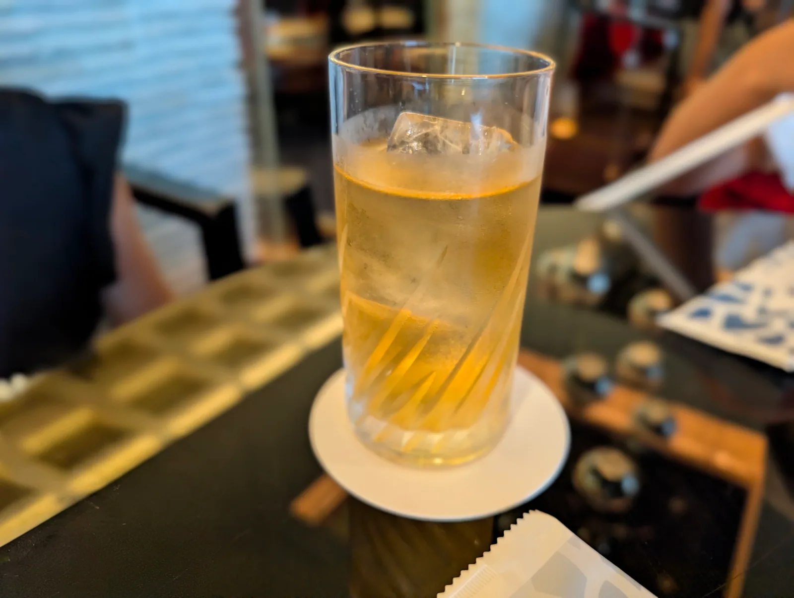 最上階特別フロア宿泊特典のウェルカムドリンク