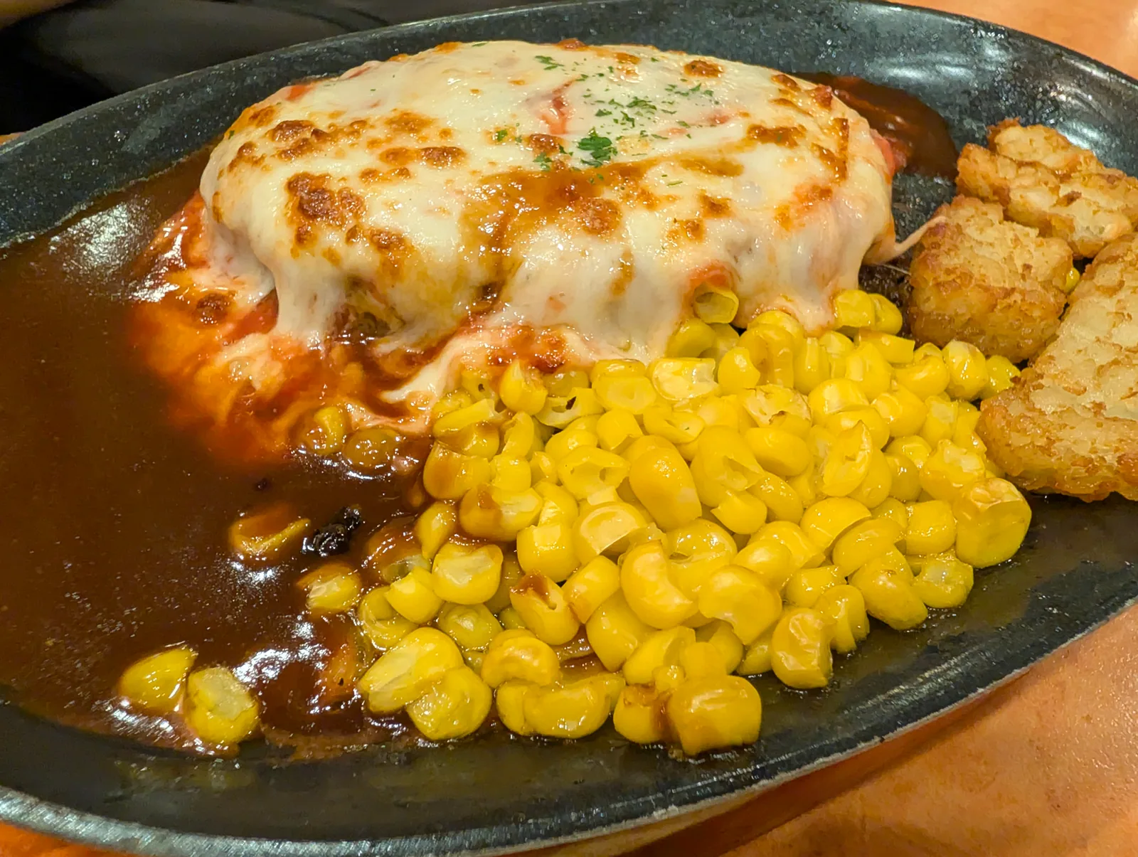 チーズ焼きの料理