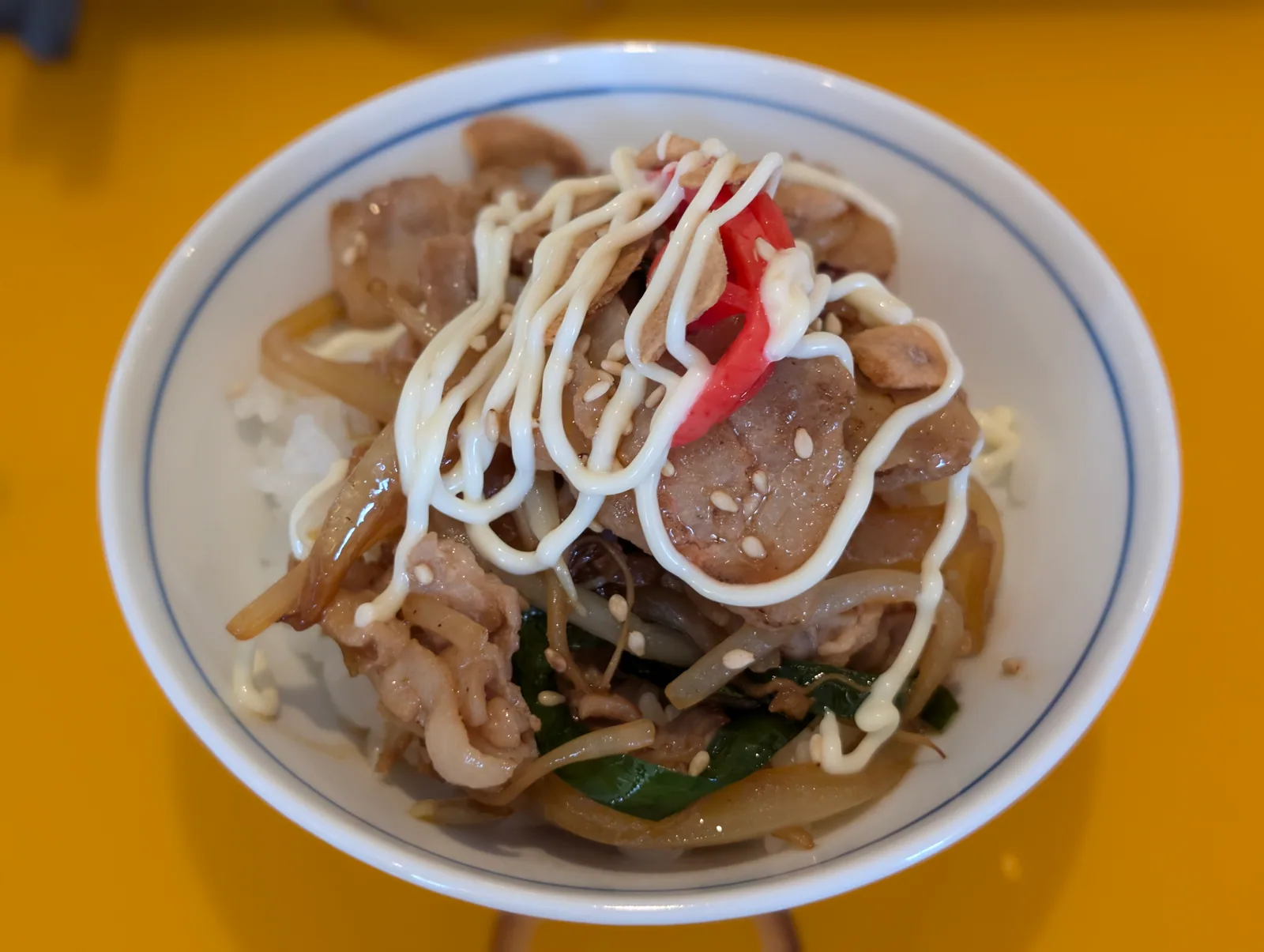朝食で選んだごはんの料理
