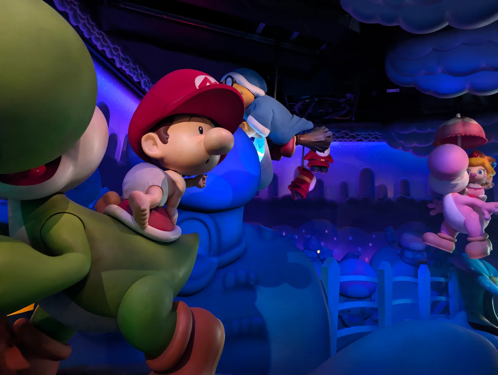 マリオの屋内ライド