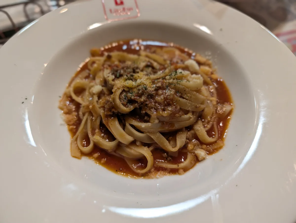 ミートソーススパゲティ