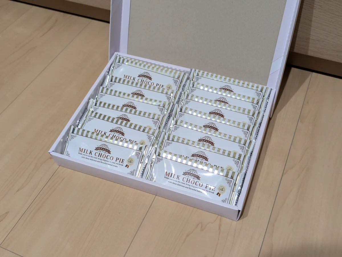 淡路島ミルクチョコパイの中身