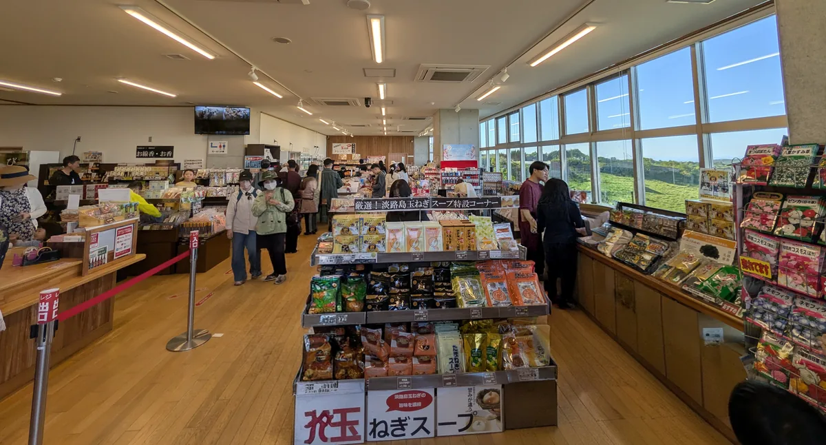 産地直売所店内の様子